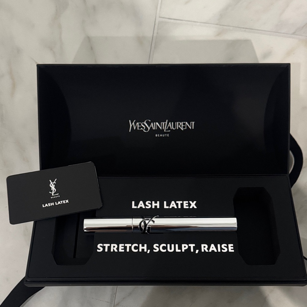 Yves Saint Laurent Lash Latex Mascara & Mirror exclusive PR box